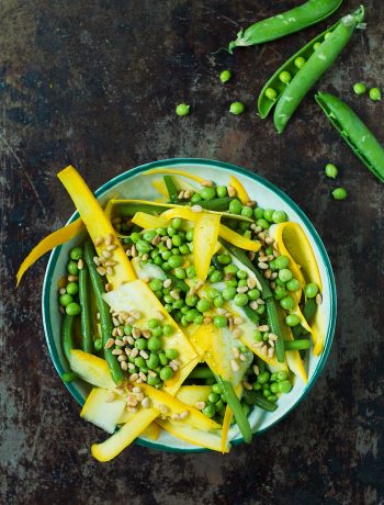 Opskrift: Salat med bønner og squash | Frk. Kræsen