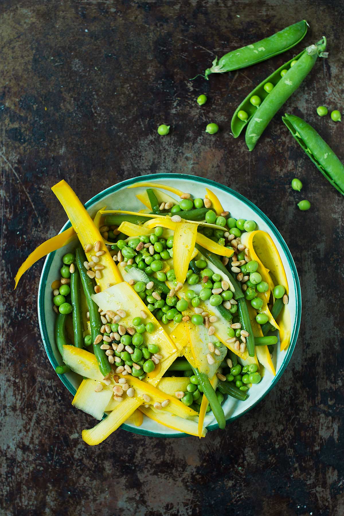 Opskrift: Salat med bønner og squash | Frk. Kræsen