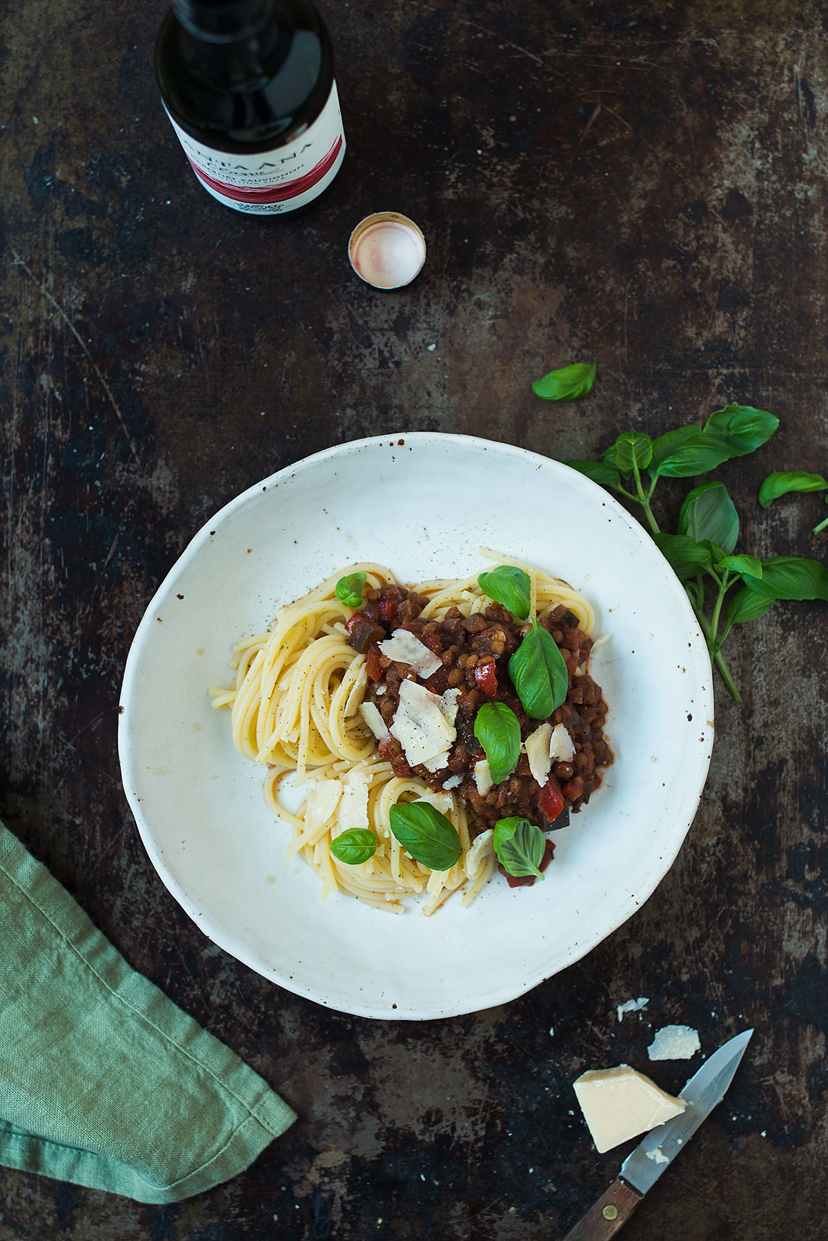 Opskrift: Vegetarisk bolognese | Frk. Kræsen