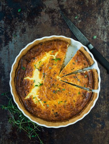 Opskrift: Bacontærte / Quiche lorraine | Frk. Kræsen