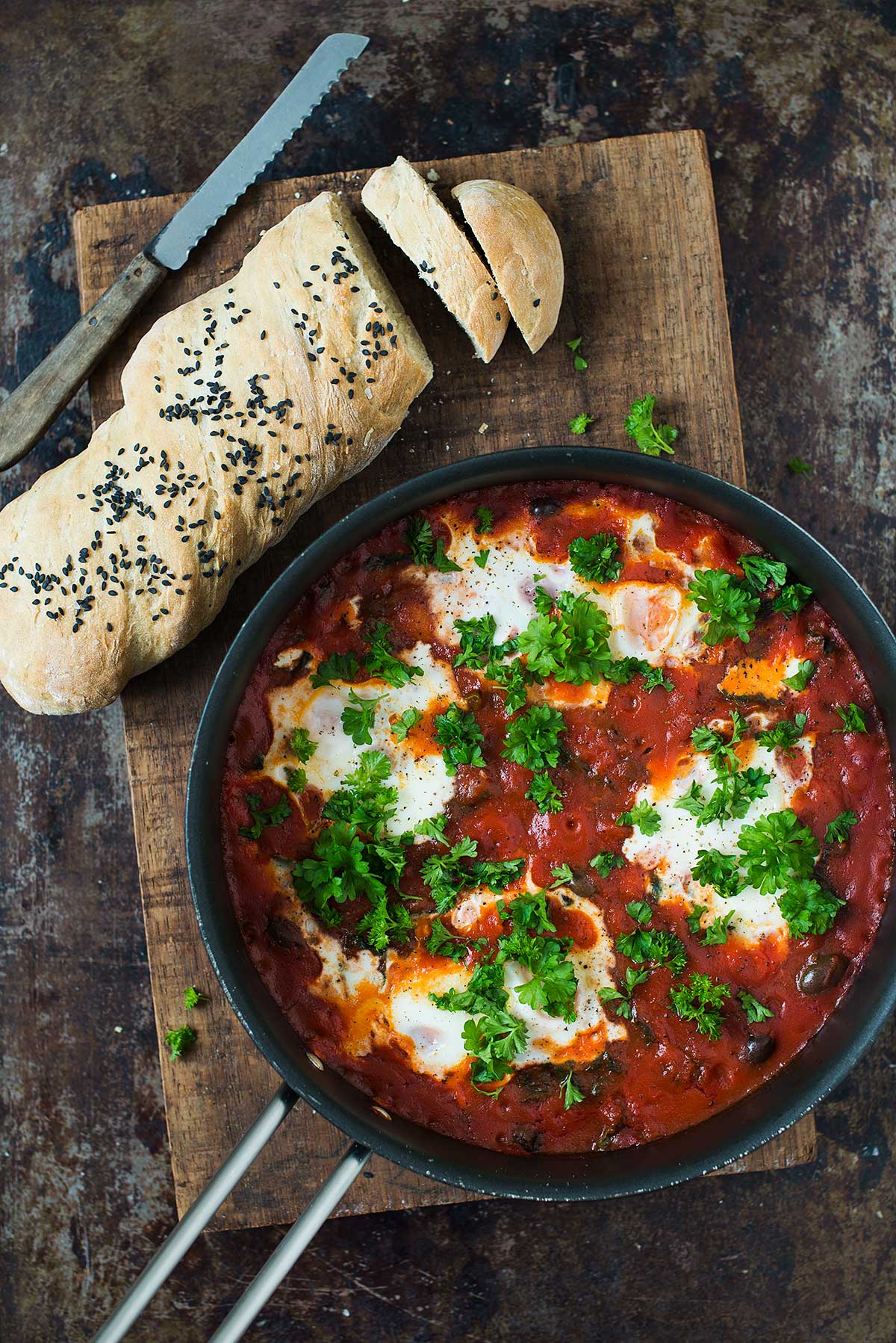 Opskrift: Shakshuka | Frk. Kræsen